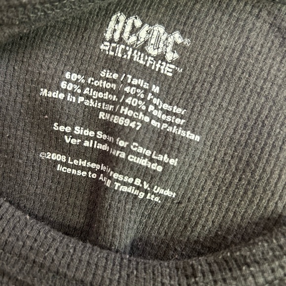 AC/DC Thermal Long Sleeve - Picture 4 of 5